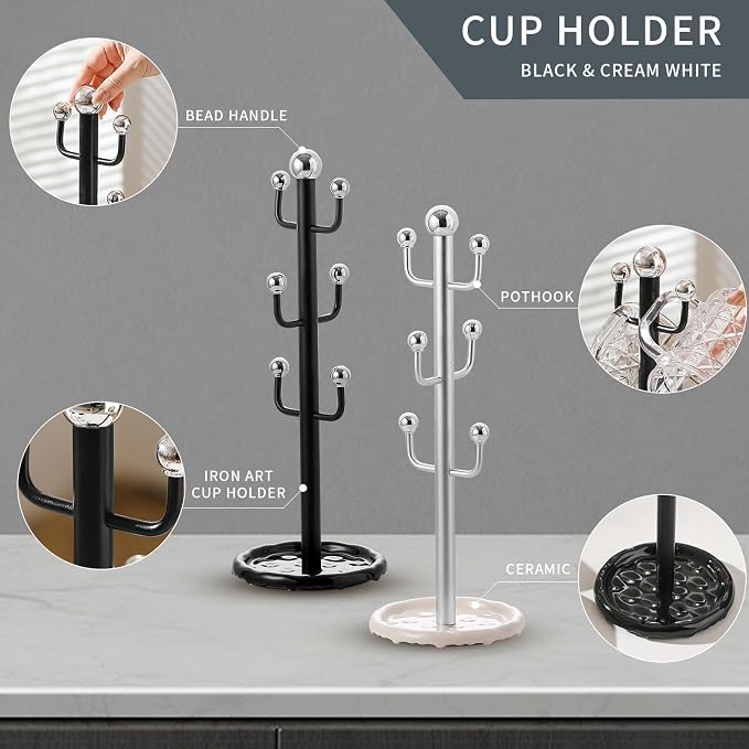 6 High-End Glass Coffee Mugs - Image 5
