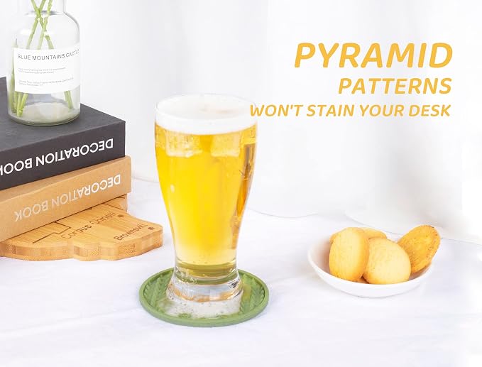 Coasters for Drinks 6 Pack Drinking Coaster - Image 3