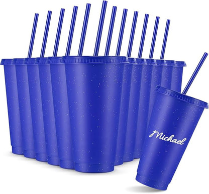 Amyhill 12 Pcs Reusable Glitter Cups by Amyhill