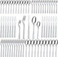 Hunnycook 60-Piece Silverware Set by Dedicatedtoenhancingyourdiningexperience