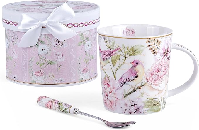 STP GOODS Porcelain Tea/Coffee Cup in Gift Box Fine Porcelain Coffee Cup Tea - Image 2