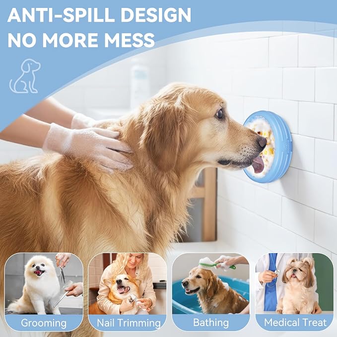 Dog Lick Bowl, Animire Freeze Lick Mat - Image 2