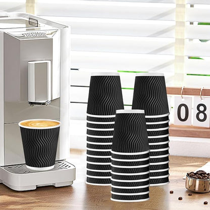 Lamosi 500 Pack Coffee Cups 10 oz, Disposable Paper Coffee Cups No Lids | - Image 6