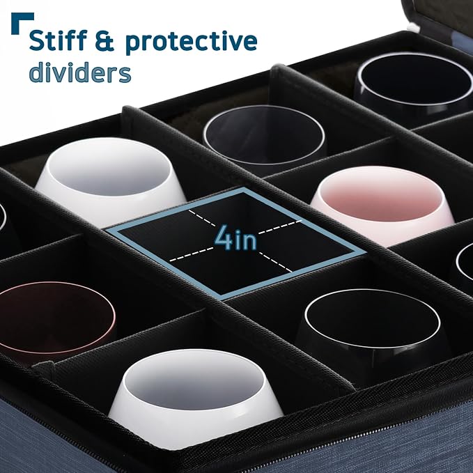 Hearth & Harbor Wine Glass Storage Box - Image 4