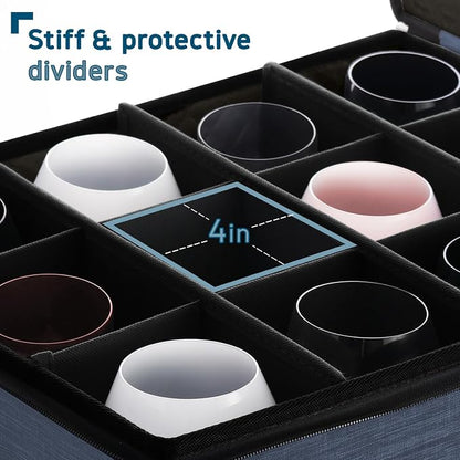 Hearth & Harbor Wine Glass Storage Box - Image 4