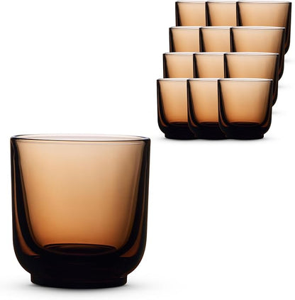 Fellow Pirch Cappuccino Cups 6.5 oz, Weighted Glass by Unknown