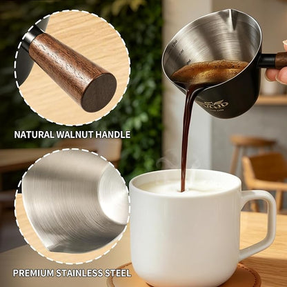 4Oz Espresso Shot Cups, Stainless Steel Espresso Cups, Espresso Measuring Cup | - Image 5