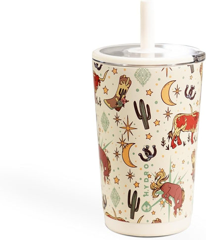 HydroJug Everyday Tumbler 14 oz, Ceramic-Lined Straw Cup by Hydrojug