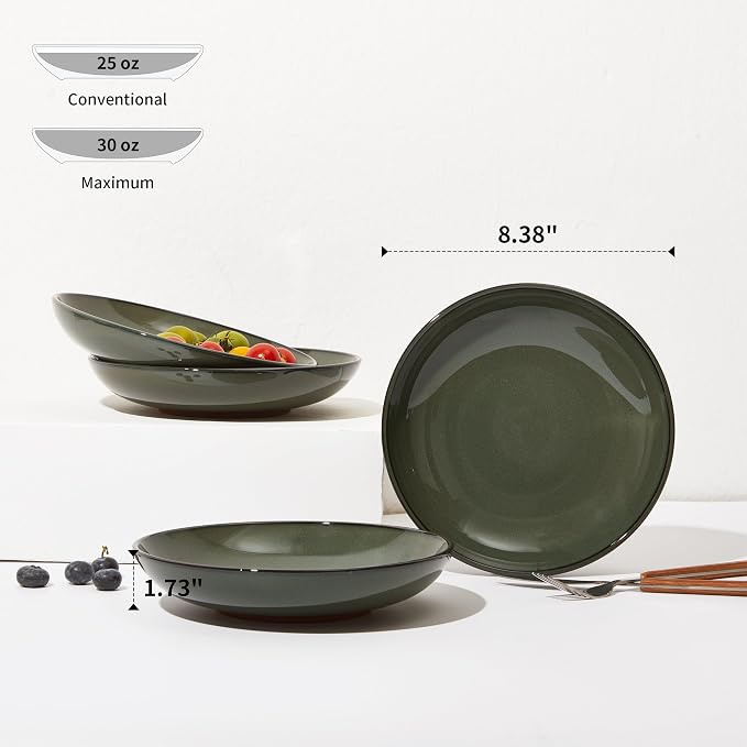 16 Piece Double Bowl Dinnerware Sets - Image 4