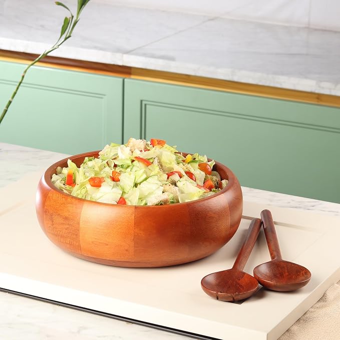 Extra large Wooden salad Bowl - Image 6