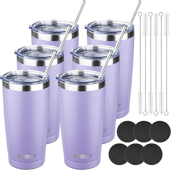 MEZMUT 20oz Insulated Tumbler Cup Travel Coffee Mug by MEZMUT