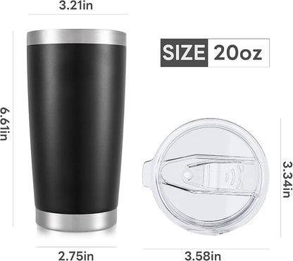 20 oz Tumbler with Lid Stainless Steel Insulated Tumblers Bulk Cups Mug | - Image 7