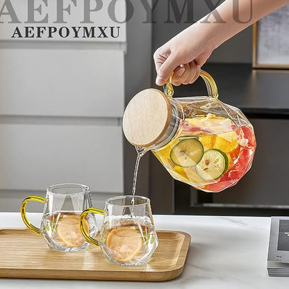 AEFPOYMXU 10 oz Clear Glass Espresso Cups Set of 2 Coffee Cups - Image 7