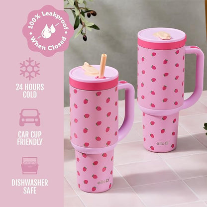 Ello Oasis 40oz Insulated Stainless Steel Tumbler - Image 5