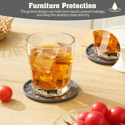 Coasters, Drink Coasters Set of 8 - Image 2