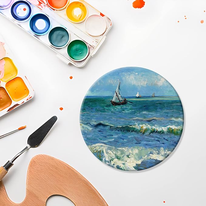 12 Pack 4 Inch Unfinished Round Wood Coasters - Image 6