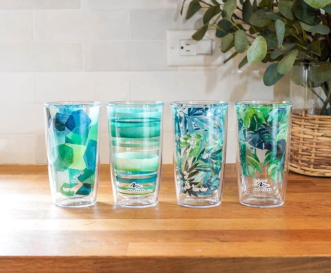 Tervis Yao Cheng Green Crystal Made in USA Double Walled Insulated Tumbler - Image 3