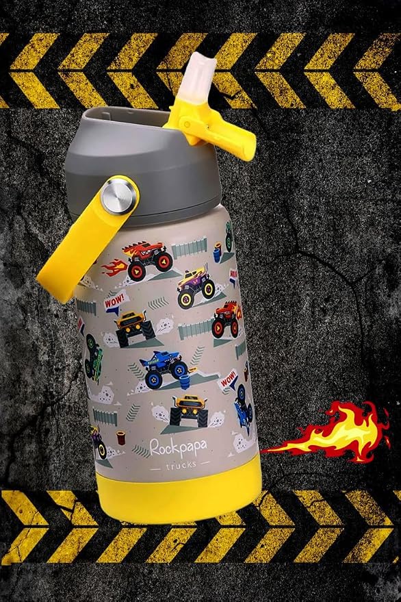 rockpapa 2 Pack Kids Insulated Water Bottle - Image 5