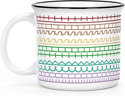 YHRJWN Funny Hidden Message Coffee Mug, 15 Oz Ceramic Sarcastic Novelty Cup by Wefocusoncoffeemugs