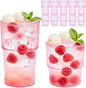 12 Pack Plastic Wine Glasses, 16 Oz Highball Glasses & 12 Oz Cocktail Glasses by Unknown