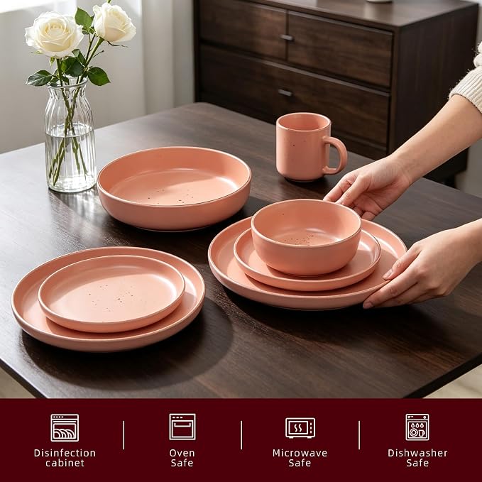 HomeVSS 20-Piece Dinnerware Set - Image 3
