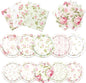 CMUSKO Floral Party Supplies by CMUSKO