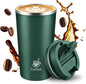 17oz Travel Coffee Mug, Leakproof Vacuum Coffee Cup Insulated Tumbler | 304 by Unknown