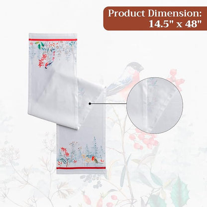 Maison d' Hermine Table Runner 100% Cotton 14.50" x 48" | Table Runners 48 - Image 7
