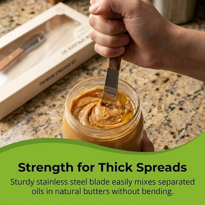 Performore 2PCS Spreader Knives, 12” Peanut Butter Knife that Works Great - Image 8