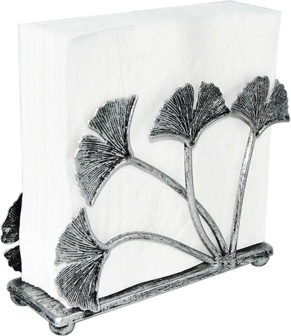 OwlGift Modern Ginkgo Leaves Design Napkin Holder - Image 3