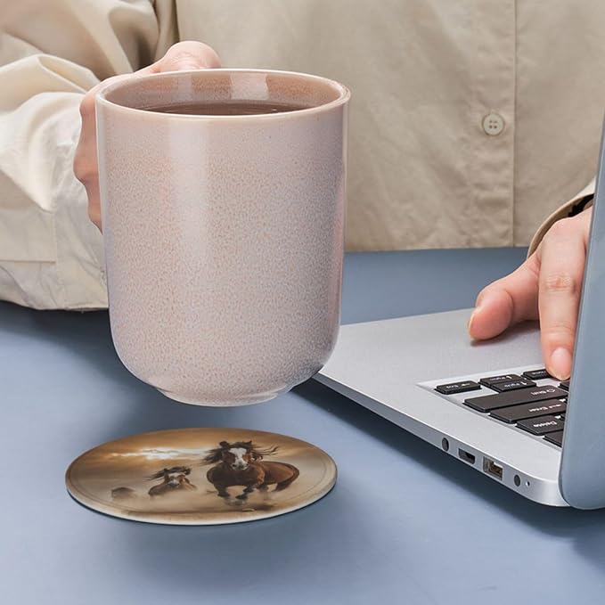 6 Pcs Leather Coasters for Drinks - Image 7