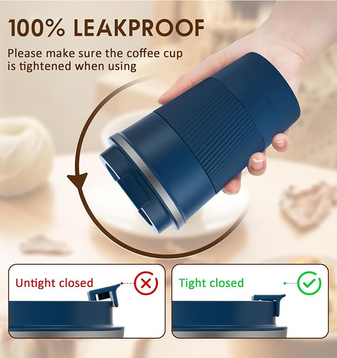 KETIEE Travel Mug 12oz, Insulated Coffee Mug - Image 3