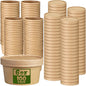 Fulmoon 100 Pack Paper Soup Containers by Fulmoon