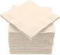 100 Pack Ivory Beverage Napkins, Big Party Pack, 2 Ply, Ideal for Wedding, Party, Birthday, Dinner, Lunch, Cocktails. (5” x 5”) by Amcrate