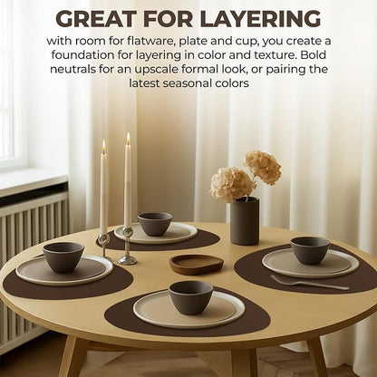 Faux Leather Placemats and Coasters - Image 6