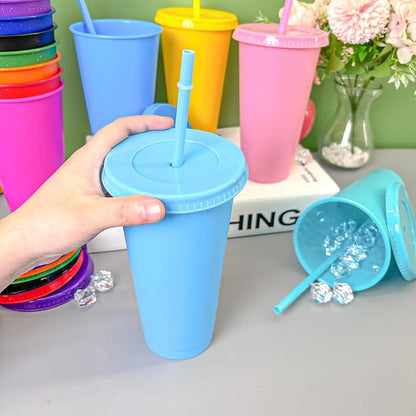 YOUKE OLA 72 Pack Glitter Plastic Cups - Image 4