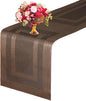 GIVERARE Table Runner, 12x107in Heat-Resistant Woven Vinyl Long Tabletop by GIVERARE