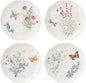 Lenox Butterfly Meadow Herbs Accent Plates, Appetizer Plate Set by Lenox