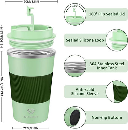 CS COSDDI 12 oz Stainless Steel Vacuum Insulated Tumbler - Image 2