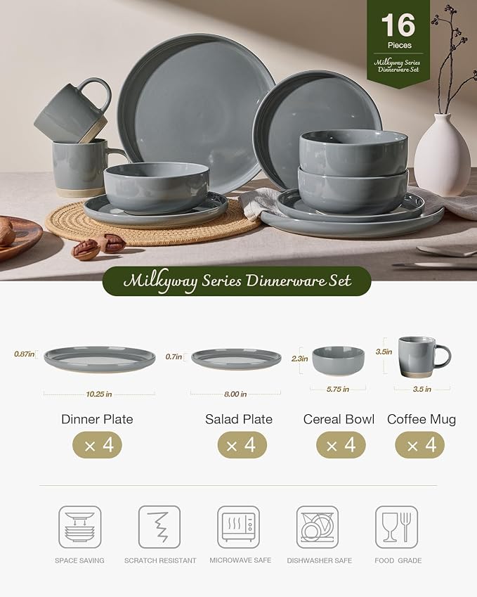 Famiware Milkyway 16-Piece Dinnerware Set - Image 2