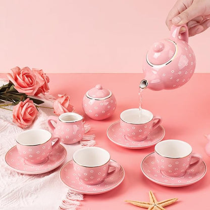 CHENP.HMC Tea Party Set for Little Girls, Girls Birthday Gift | 13 Piece Sets - Image 6