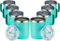 MEWAY 12oz Coffee Mug With Handle 8 Pack Bulk, Stainless Steel Insulated Travel by MEWAY
