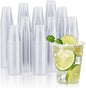 Vplus 2000 Pack 12 OZ Clear Plastic Cups, 12 Ounce Disposable Drinking Cold Water Party Bulk Plastic Cups for Business Wedding Party