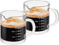 Ackers Espresso cup with Handle, Thickened Bottom and Wall, Double V-Shaped by AckersBORO33