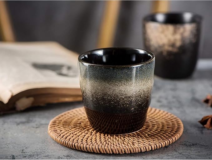 Ceramic Tea Cup, Kung Fu Tea set, Coffee Cup, Yerba Mate Set 4-piece companion - Image 7
