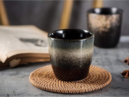 Ceramic Tea Cup, Kung Fu Tea set, Coffee Cup, Yerba Mate Set 4-piece companion - Image 7
