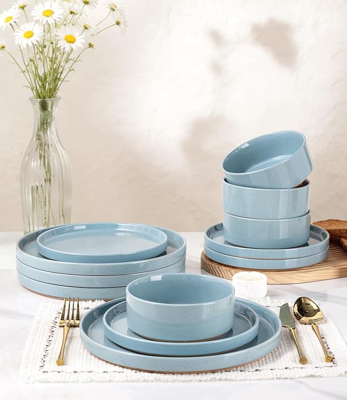 AmorArc Stoneware Dinnerware Sets - Image 3