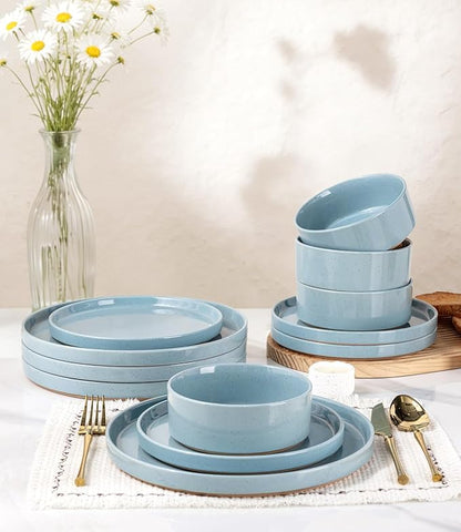 AmorArc Stoneware Dinnerware Sets - Image 3
