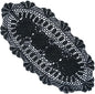 Phantomon Oval Lace Table Runner Doilies Floral Table Scarf Furniture Cloth by Phantomon
