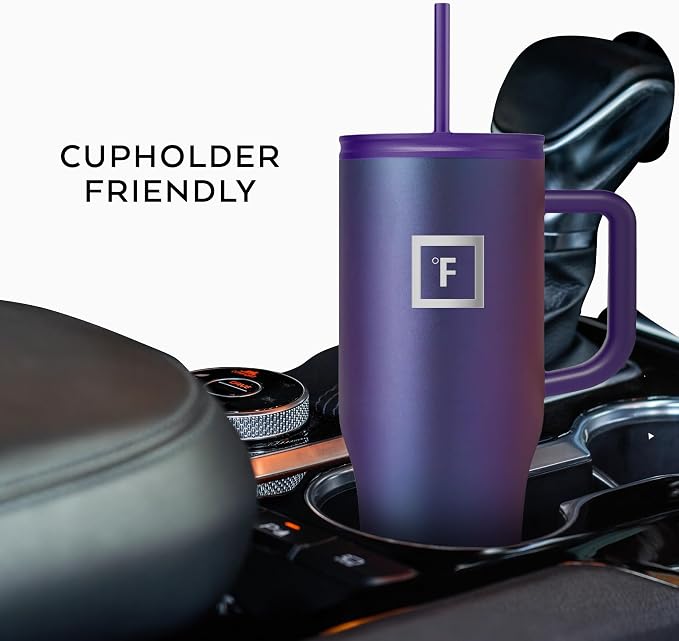 IRON °FLASK 32 oz Co-Pilot Insulated Travel Mug | Insulated Travel Mug - Image 6